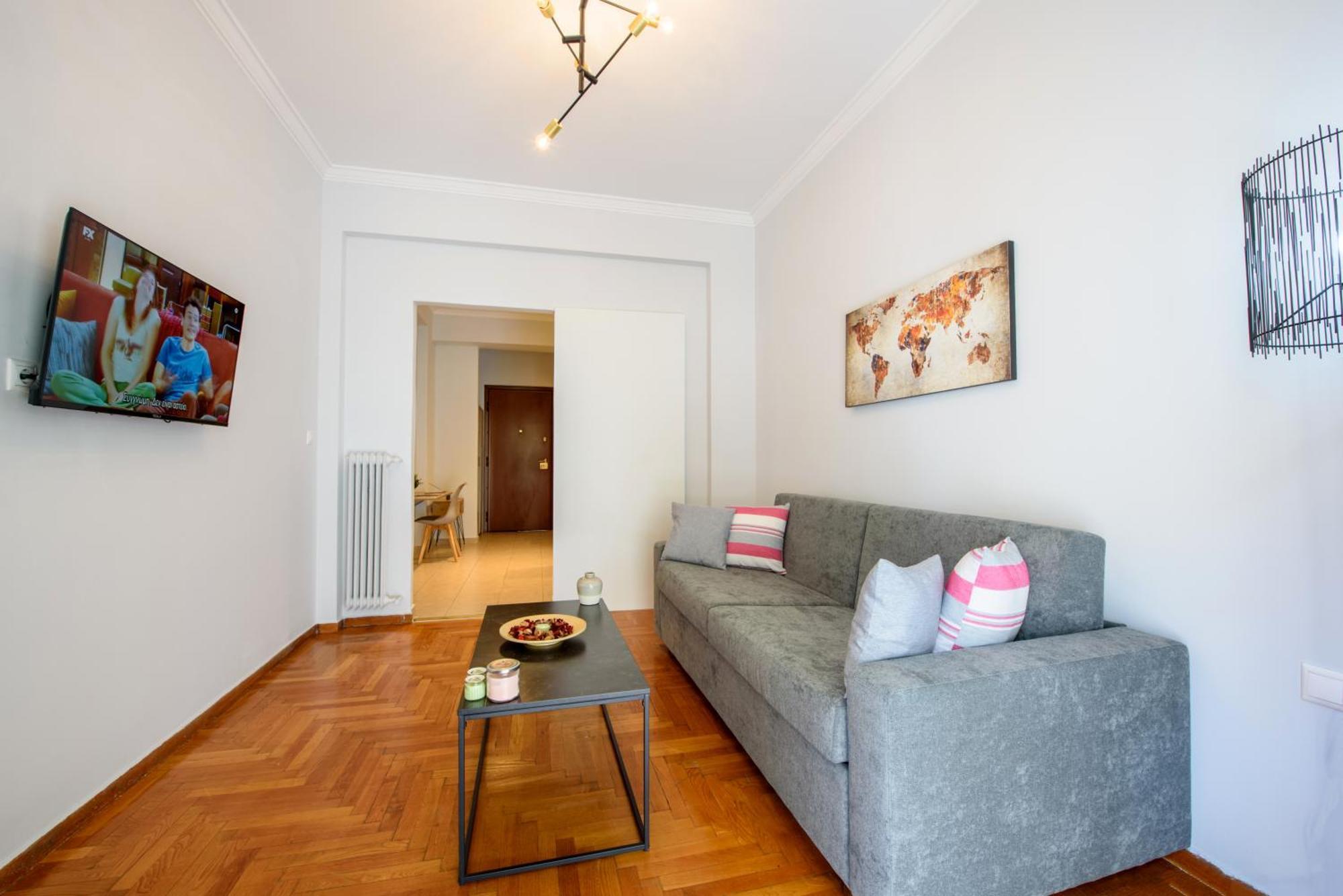 Spacious And Modern One Bedroom Apartment アテネ エクステリア 写真